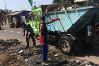 The assembly man for the area spearheaded the clean up exercise