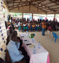 The NCCE durbar was organised at Dominase in the KEEA Municipality of the Central Region