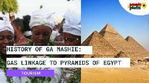 There could be a possible link between the Ga people and the building of the pyramids of Egypt