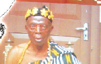 Late Chief of Kwahu-Pepease, Nana Ampadu Okyere