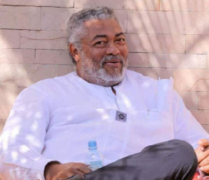 Former President Jerry John Rawlings