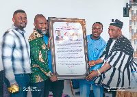 Dr. Matthew Opoku Prempeh was honoured