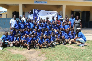 Osu Presbyterian Basic School also took part in the program