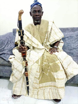 Yagbonwura Amonebafe Borenyi I, the new King of Gonjaland