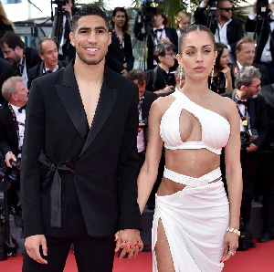 A Photo Of Achraf Hakimi And Hiba Abouk.jpeg