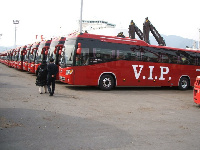 File photo: VIP buses