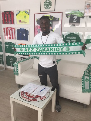 Maxwel Ankomah has joined AEZ Zakakiou