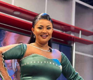 Nana Ama McBrown is the host of United Showbiz