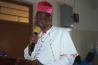 President of the Ghana Catholic Bishops’ Conference, Most Reverend Philip Naameh