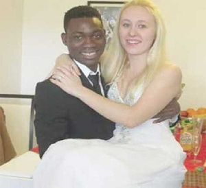 Christian Atsu And His Wife Marie