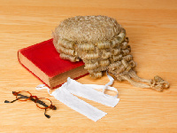 Judge wig