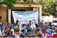 Cooks and caterers from Sissala East, West during Ghana School Feeding Programme capacity building