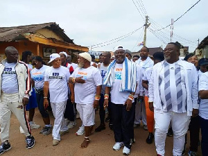 The health walk was organised under the theme