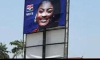 The billboards are located in strategic locations such as Kata Hostel, Nii Boye Town, and Achimota,