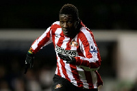 Gyan left Sunderland in 2011