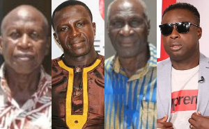 L R Osei Kofi, Amankwah Mireku, Kofi Pare, Charles Taylor 