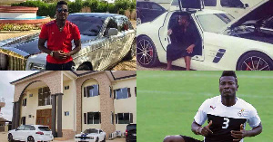 The former Black Stars player is a known lover of flashy cars