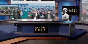 Panelists on the Eye on Port show