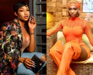 Nigerian reality TV star, Tacha and singer Wendy Shay