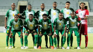 A photo of the Comoros national team