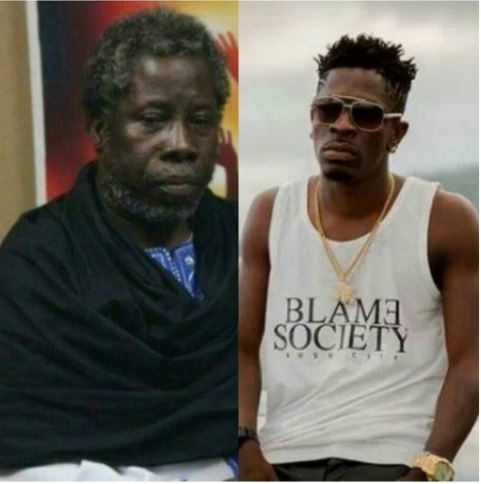 (L) Nyame Somafo Yaw, Shatta wale(R)