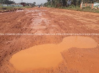 The current nature of the Nkroful road