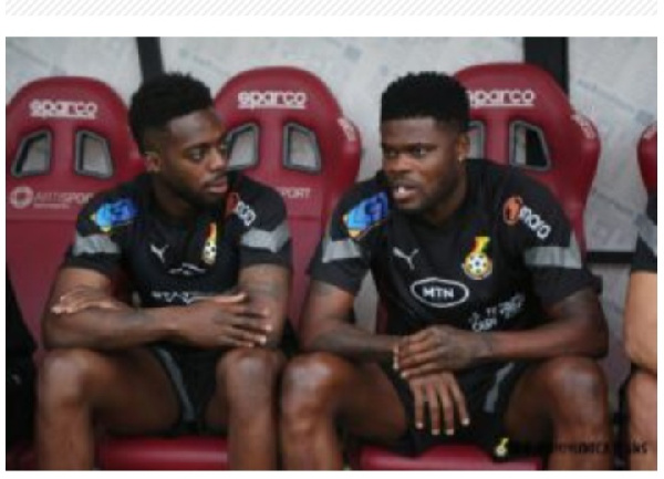 Inaki Williams (Left) and Thomas Partey