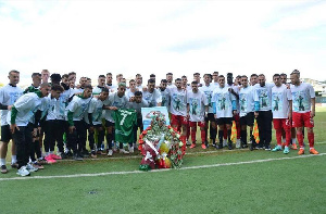 FK Egnatia Pays Tribute To Dwamena