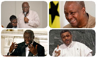 Past and present President of Ghana