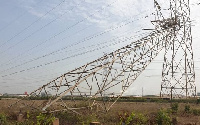 The pylon was destroyed on Monday and discovered by GRIDCo officials