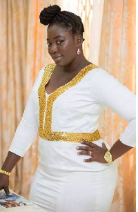 Nana Adjoa wife of Funny Face