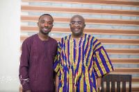 Dennis Miracles and Vice President, Dr. Mahamudu Bawumia