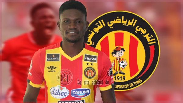 Esperance midfielder, Kwame Bonsu