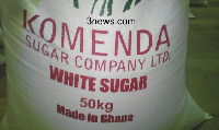 File photo: Sugar manufactured from the Komenda Sugar factory.