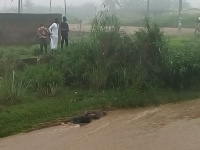 The deceased was found after Sunday's rains