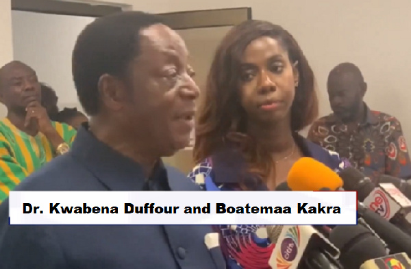 Kwabena Duffuor and daughter Boatemaa Kakra Duffuor-Nyarko