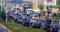 Trailer accident at the Tetteh Quashie-Tema causes massive gridlock