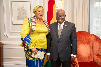 President Nana Addo Dankwa Akufo-Addo with wife