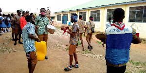 File photo of students demonstrating