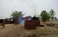 Houses have been torched and several inhabitants have fled the ravaged communities