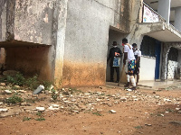 Suspects Ebenezer Quaisei and Opambour Agya Badu Nkansah being led into court