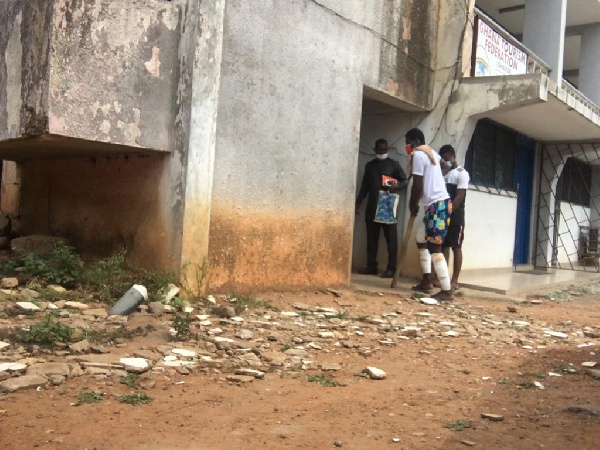 Suspects Ebenezer Quaisei and Opambour Agya Badu Nkansah being led into court