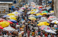 A market in Accra