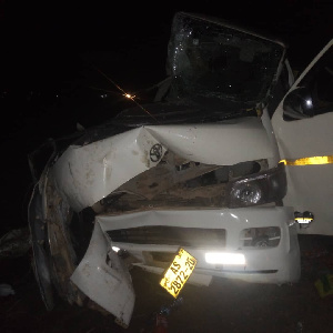 The accident occured Tuesday at about 7:30 pm