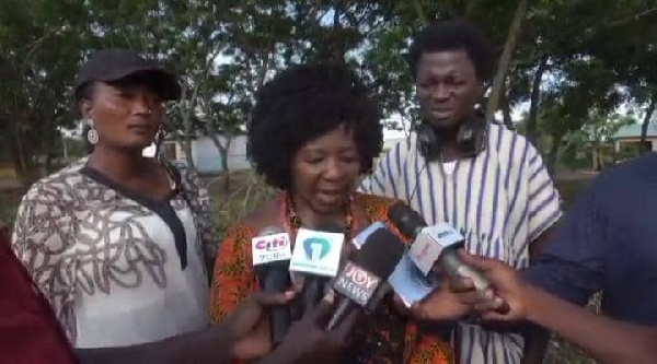 CPP Chairperson, Nana Akosua Frimpomaa Sarpong-Kumankumah, expressed her outrage during a visit