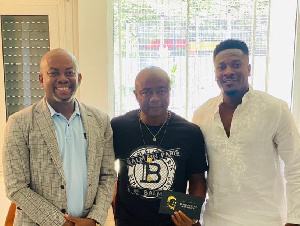 Sammy Anim Addo, Abedi Pele and Asamoah Gyan