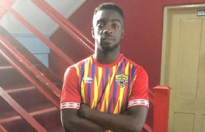 Hearts of Oak midfielder Fredrick Ansah Botchway