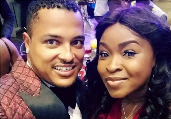 Van Vicker and his wife, Adjoa