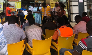 SIM Card Reregistration Queue Ashanti Region