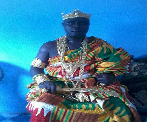 King Kaku Aka III, Overlord Of Nzemaland in the Western Region